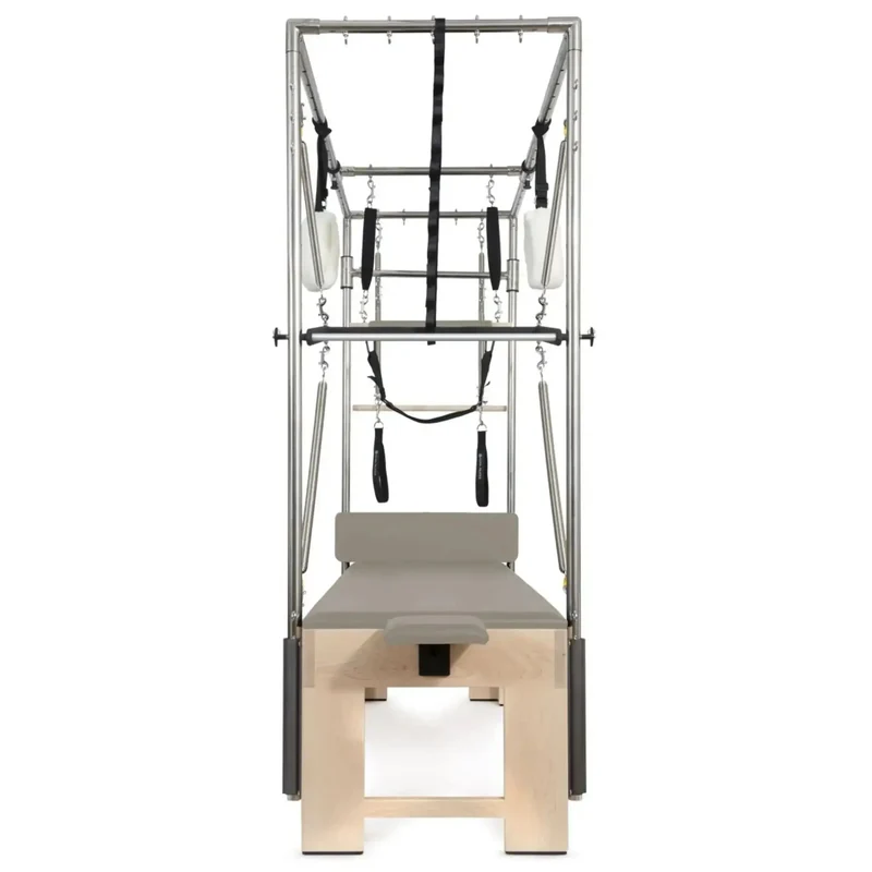 Elina Pilates Wooden Cadillac – Klassisches Holz-Design Premium, Ivory