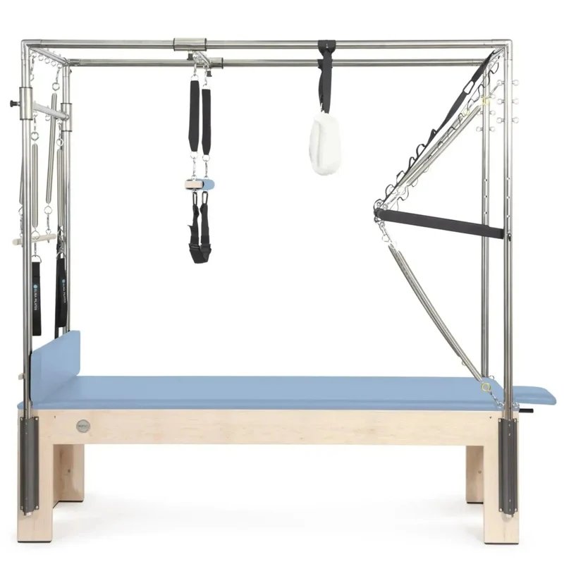 Elina Pilates Wooden Cadillac – Klassisches Holz-Design Premium, Ivory