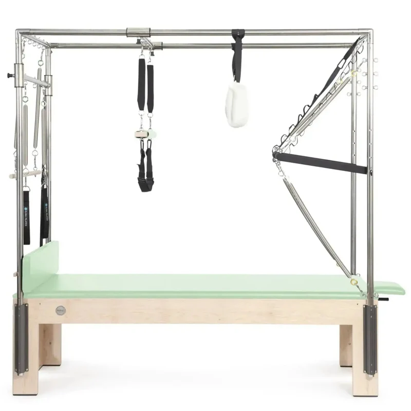 Elina Pilates Wooden Cadillac – Klassisches Holz-Design Premium, Ivory