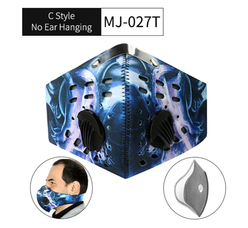 N95 Antiviral Sport Face Mask And Filter Only Option