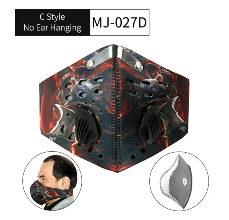 N95 Antiviral Sport Face Mask And Filter Only Option