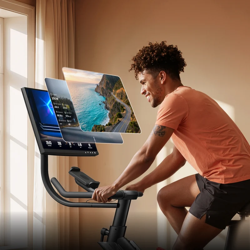 Merach S29R3 Heimtrainer mit 21,5" Drehbildschirm