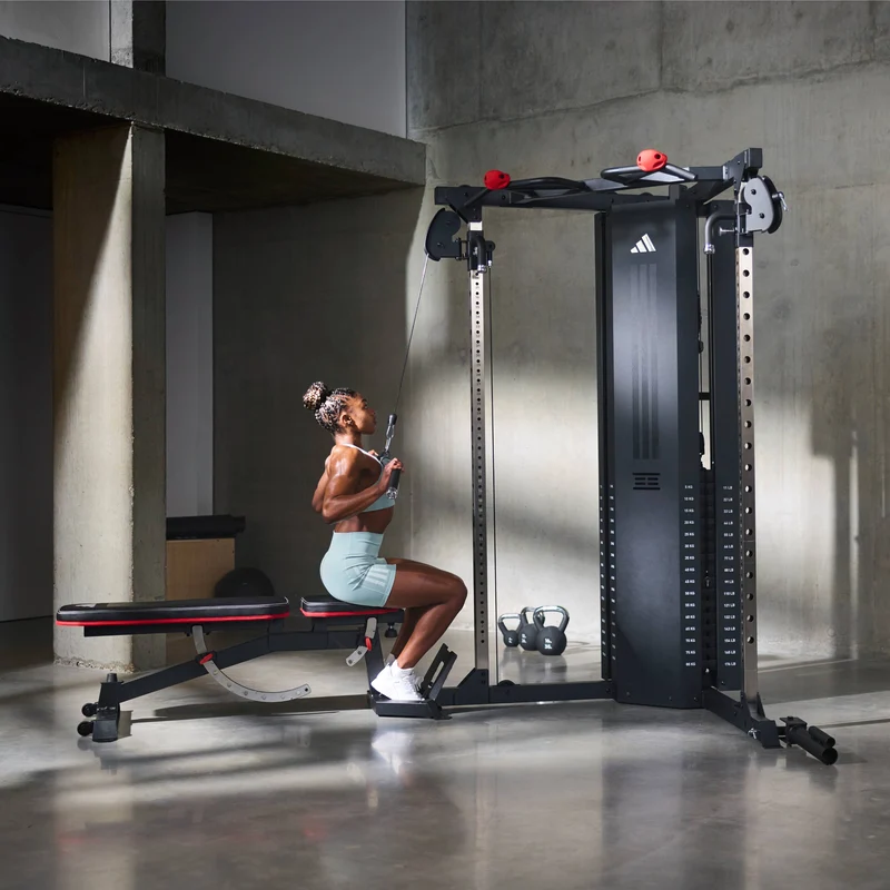 adidas Cable Crossover Set inkl. Utility Bench 3-in-1 Hantelbank
