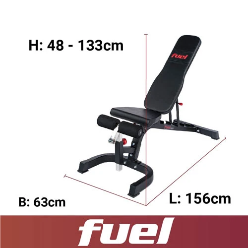 FUEL Fitness HR400 Home Gym Set inkl. Latzug, Hanteln und Hantelscheiben