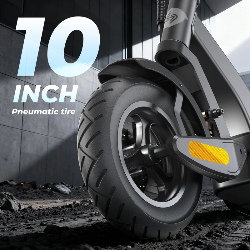 S-Nova Pro Electric Scooter, 1000W Motor, 48V 13Ah Battery, 10 Inch Tires, 45km/h Max Speed, 60km Range, Double Disc Brakes