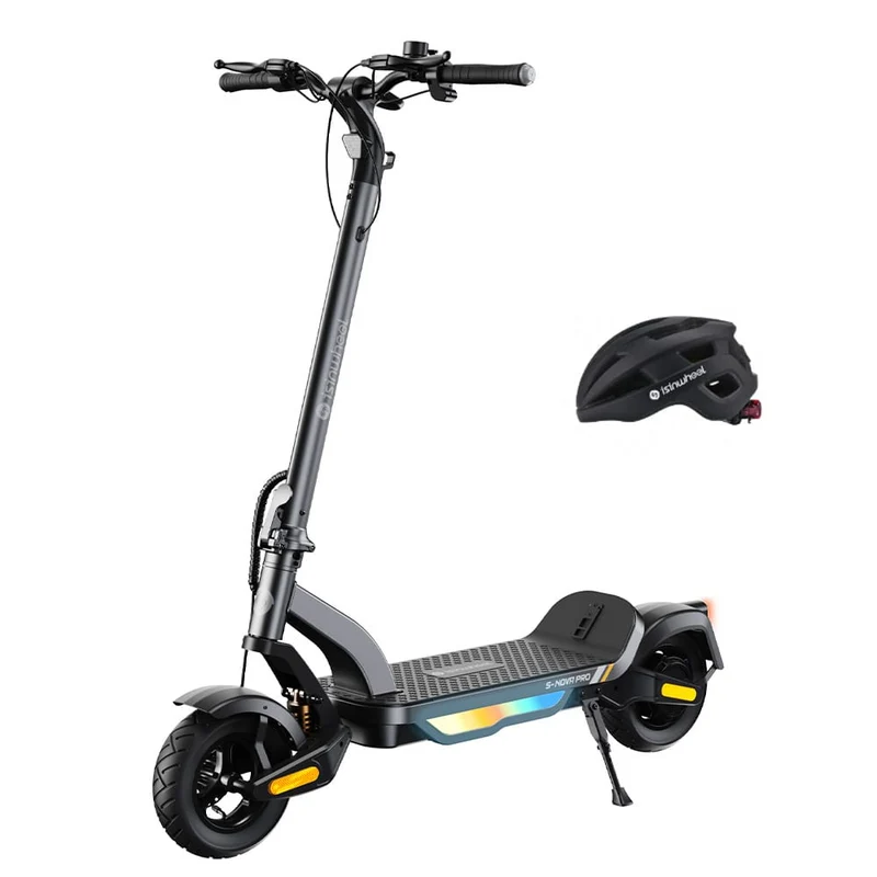 S-Nova Pro Electric Scooter, 1000W Motor, 48V 13Ah Battery, 10 Inch Tires, 45km/h Max Speed, 60km Range, Double Disc Brakes