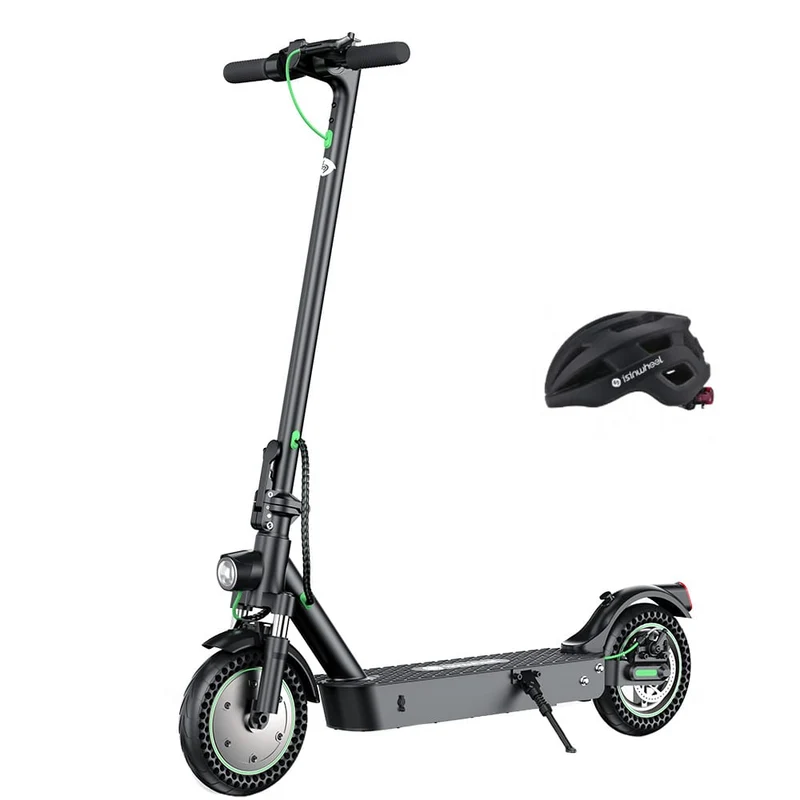 S9Max Electric Scooter, 500W Motor, 36V 10Ah Battery, 10 Inch Tires, 35km/h Max Speed, 40km Range, Rear Disc Brakes, Dual Suspension