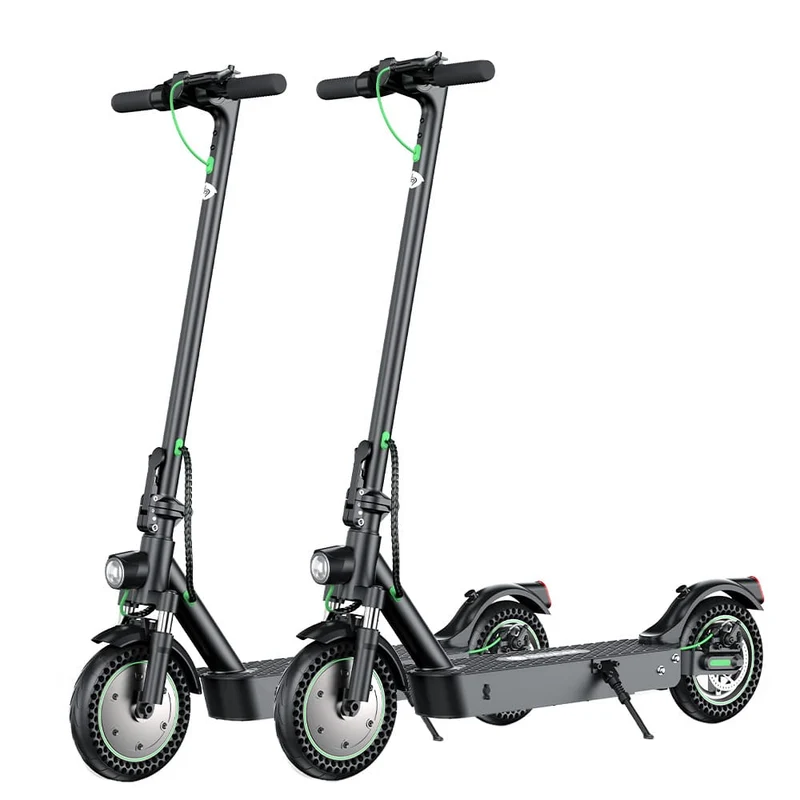 S9Max Electric Scooter, 500W Motor, 36V 10Ah Battery, 10 Inch Tires, 35km/h Max Speed, 40km Range, Rear Disc Brakes, Dual Suspension