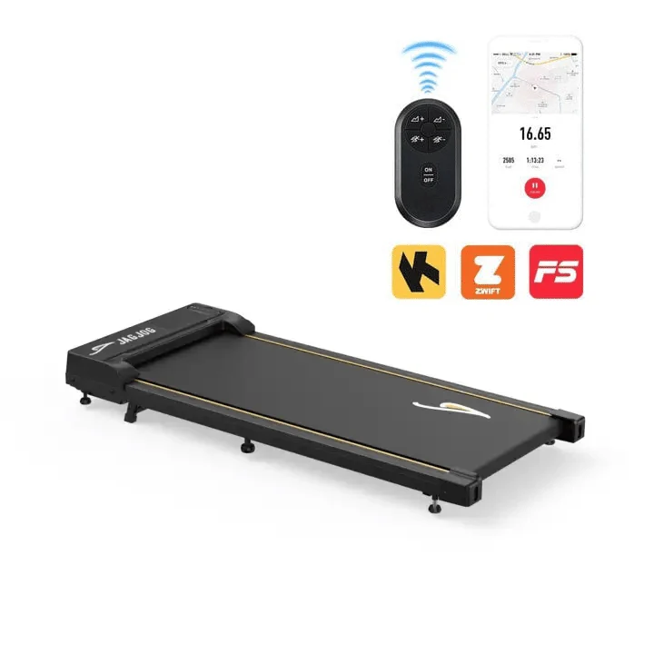 JT31 Handrail-Free Home Treadmill Compact Walking Pad 1-6 km/h CE Approval Electric Walking Machine with APP
