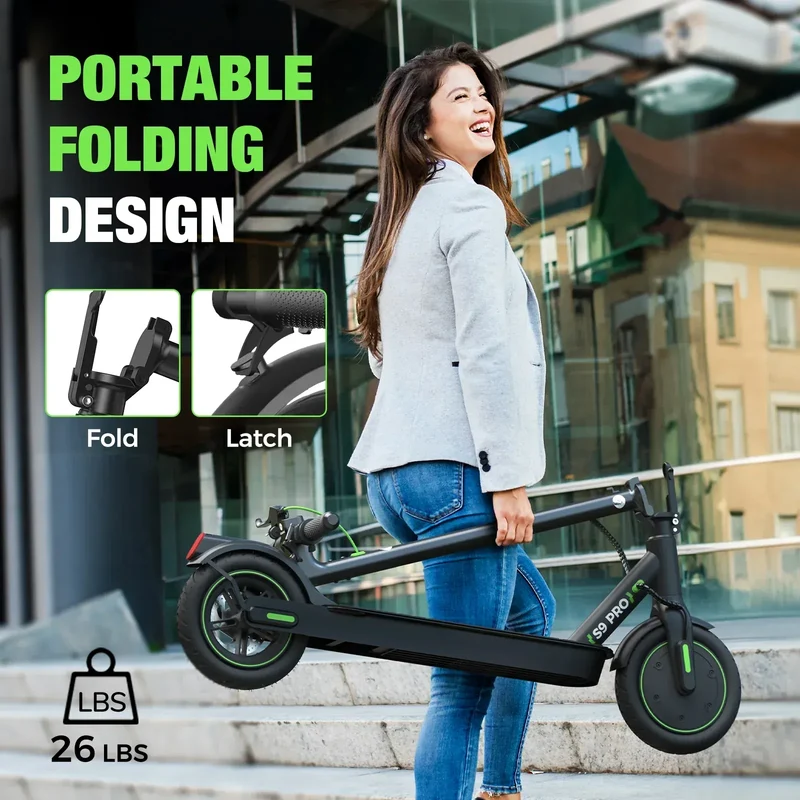 S9Pro Electric Scooter, 350W Motor, 36V 7,5Ah Battery, 8,5 Inch Tires, 30km/h Max Speed, 30km Range, Rear Disc Brakes