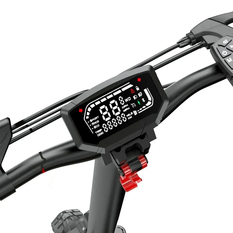 GT1 Electric Scooter, 800W Motor, 48V 10Ah Battery, 10 Inch Tires, 45km/h Max Speed, 45km Range, Double Disc Brakes, Dual Suspension