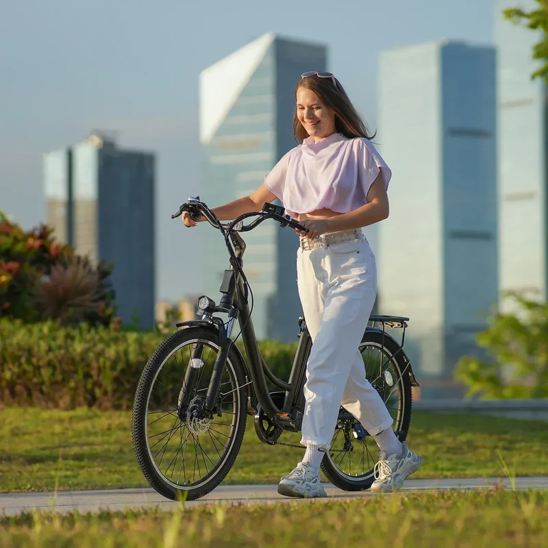 U2 Commuter Electric Bike - City E-Bike, 500W Motor, 55KM Range, CE Certified