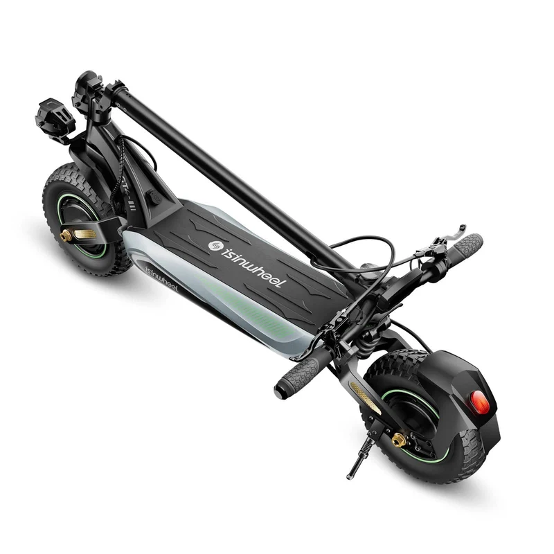 GT4 Electric Scooter, 2*1200W Motor, 52V 12,8Ah Battery, 12 Inch Tires, 70km/h Max Speed, 80km Range, Double Disc Brakes, Dual Swingarm Suspension