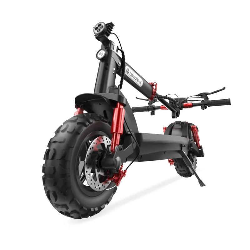 GT2 Electric Scooter, 1000W Motor, 48V 15Ah Battery, 11 Inch Tires, 45km/h Max Speed, 60km Range, Double Disc Brakes, Dual Hydraulic Suspension