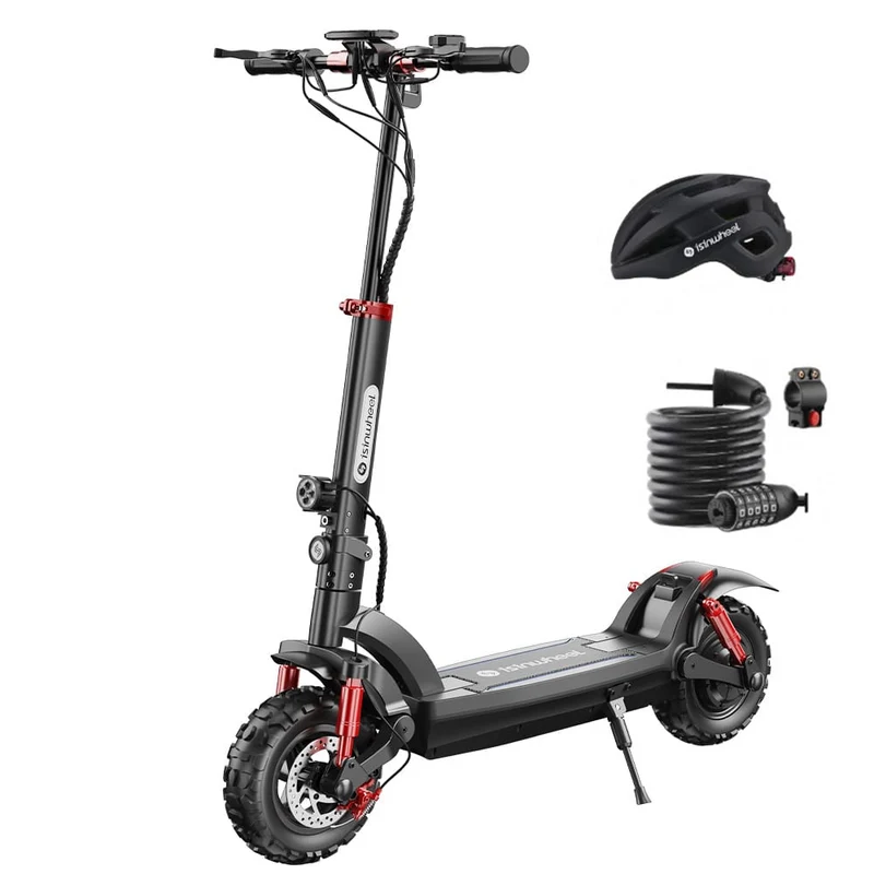 GT2 Electric Scooter, 1000W Motor, 48V 15Ah Battery, 11 Inch Tires, 45km/h Max Speed, 60km Range, Double Disc Brakes, Dual Hydraulic Suspension