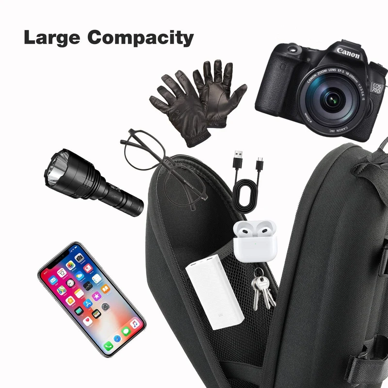 Handlebar Storage Bag - Water-Resistant Organizer for All Electric Scooters & E-Bikes