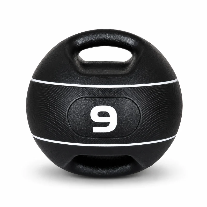 Spirit Double Grip Medizin Ball Black Set