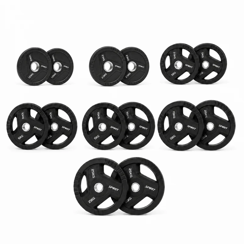 Spirit Fitness Tri-Grip-Plate-Set