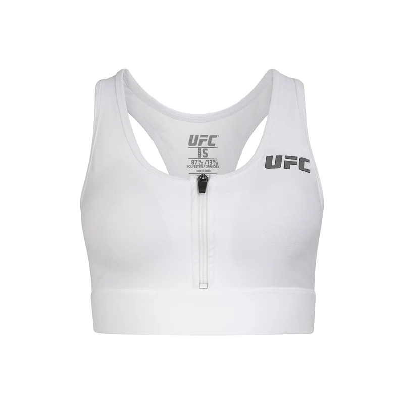 UFC Core Zip Front Sports Bra/ UFC Core Sport-BH mit Front-Reißverschluss