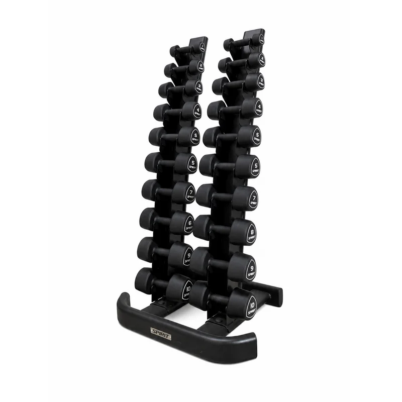 Spirit Fitness Tri-Studio Rubber Kurzhantel