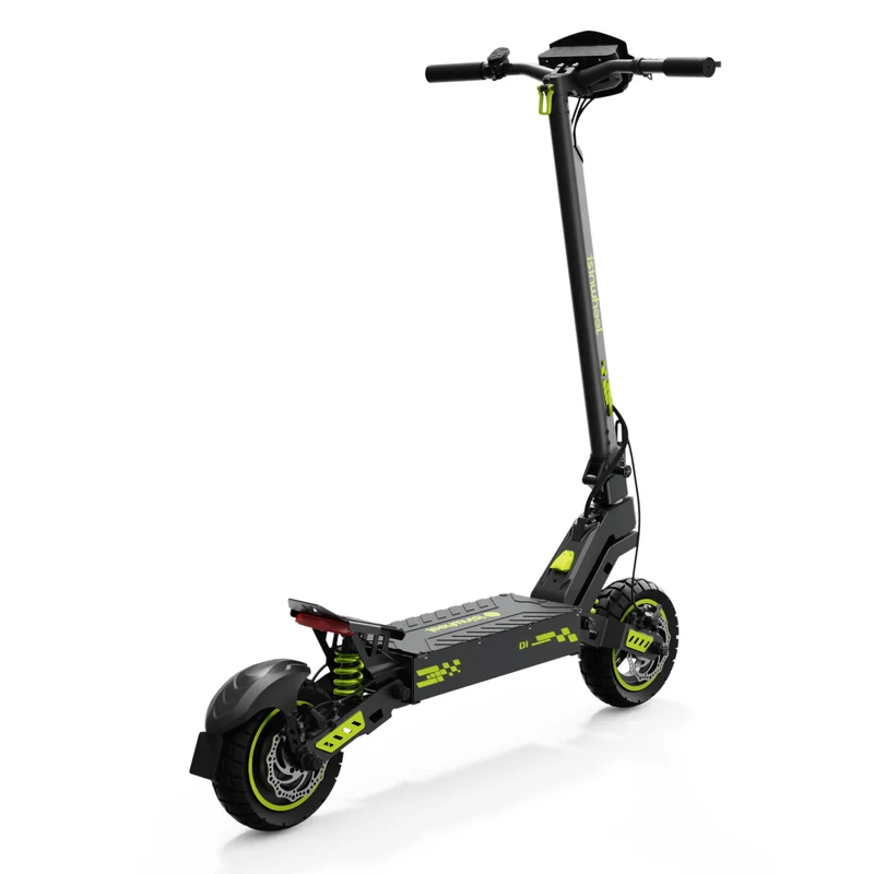 D1 Electric Scooter, 1200W Motor, 48V 10Ah Battery, 10 Inch Tires, 45km/h Max Speed, 40km Range, Double Disc Brakes