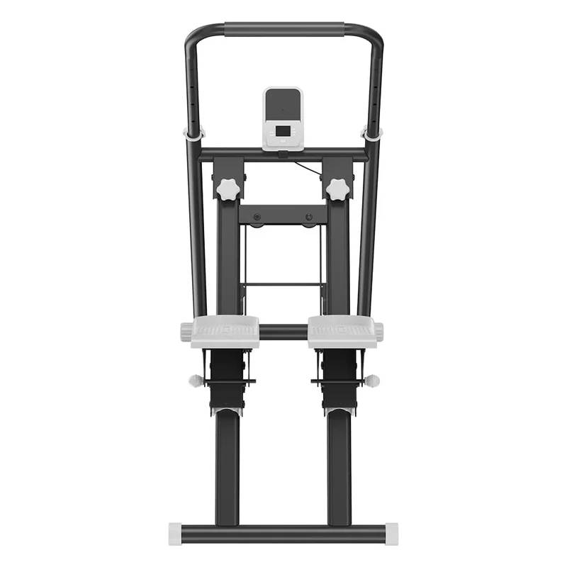 Foldable Stair Stepper for Home, Adjustable Stair Climber with 3 Heights, Compact Folding Vertical Stair Master for Exercise at Home for Full-Body Workout