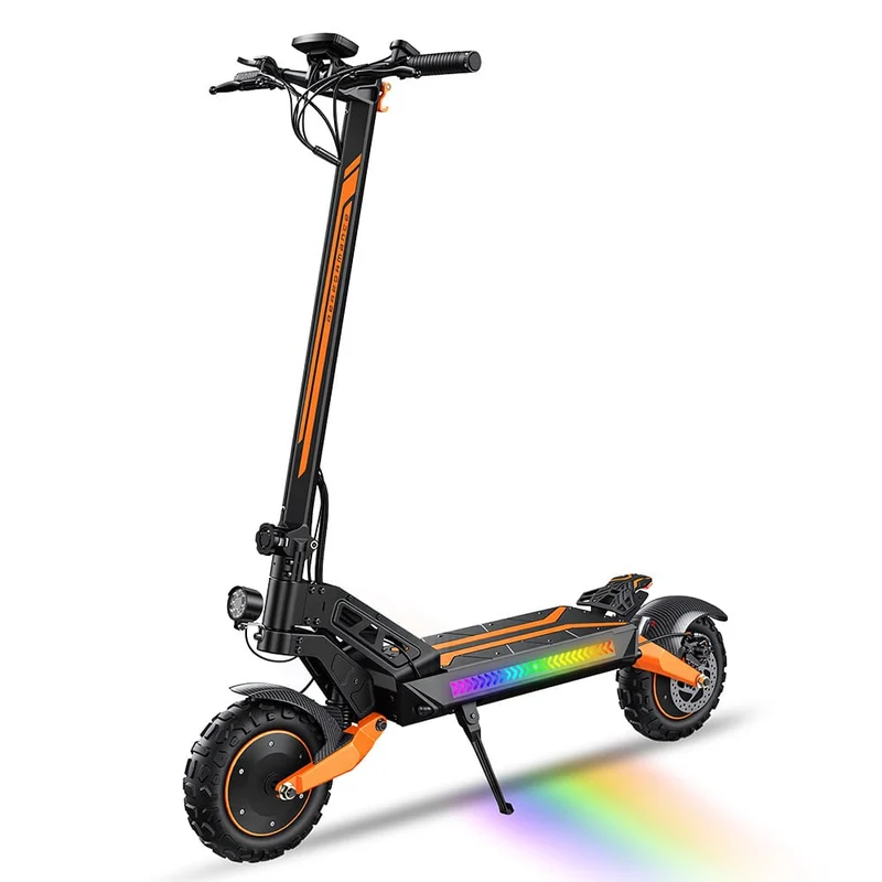 W12 Electric Scooter, 2*1500W Motor, 52V 25Ah Battery, 11 inch Tires, 70km/h Max Speed, 100km Range, Front & Rear Disc Brakes, Sleeve shock absorbers