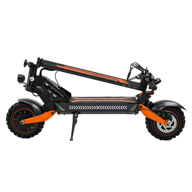 W12 Electric Scooter, 2*1500W Motor, 52V 25Ah Battery, 11 inch Tires, 70km/h Max Speed, 100km Range, Front & Rear Disc Brakes, Sleeve shock absorbers