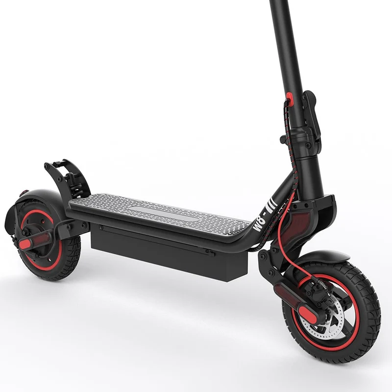 W8 Electric Scooter, 750W Motor, 48V 14Ah Battery, 9,3 inch Tires, 40km/h Max Speed, 45km Range, Front Disc / Rear Drum Brakes, Front & Rear Swingarm Spring Suspension