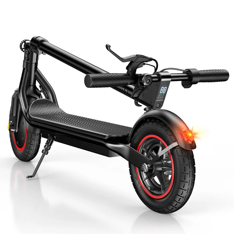 W6 Electric Scooter, 500W Motor, 42V 10,5Ah Battery, 10 inch Tires, 30km/h Max Speed, 37km Range, Rear Disc Brakes