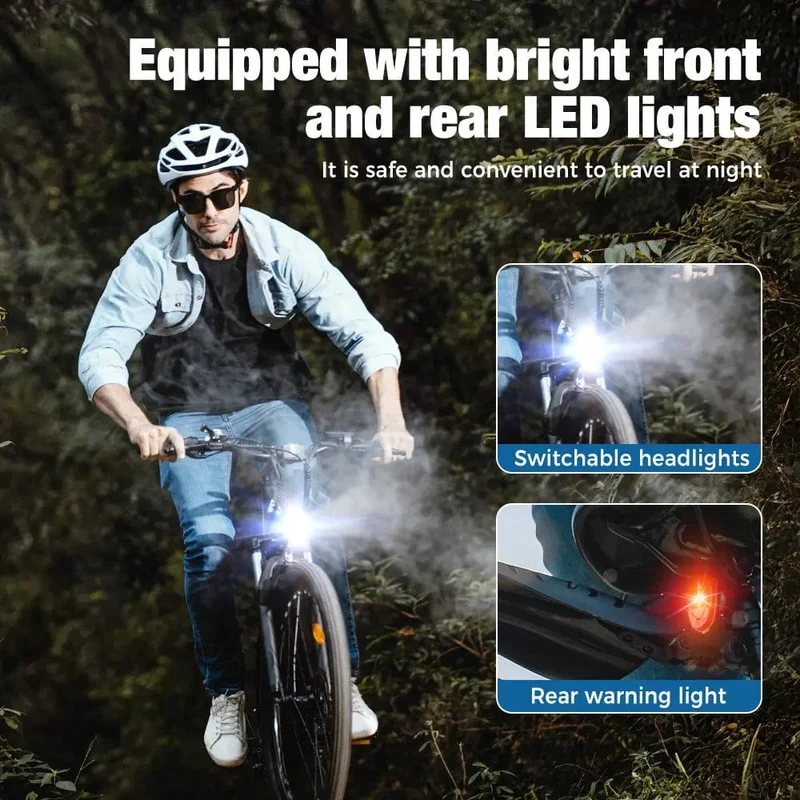 EB3 Electric Bicycle with CE Certificate, 26" Tires, 100 km Range