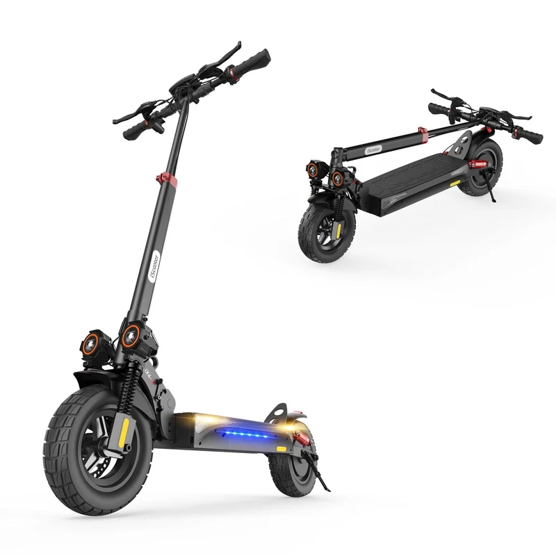 Cybercart IX4 Electric Scooter, 800W Motor, 48V 15Ah Battery, 10 Inch Tires, 45km/h Max Speed, 45km Range, Front & Rear Disc Brakes, Front & Rear Dual Suspension