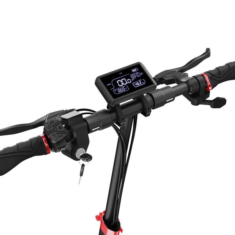 Cybercart IX4 Electric Scooter, 800W Motor, 48V 15Ah Battery, 10 Inch Tires, 45km/h Max Speed, 45km Range, Front & Rear Disc Brakes, Front & Rear Dual Suspension