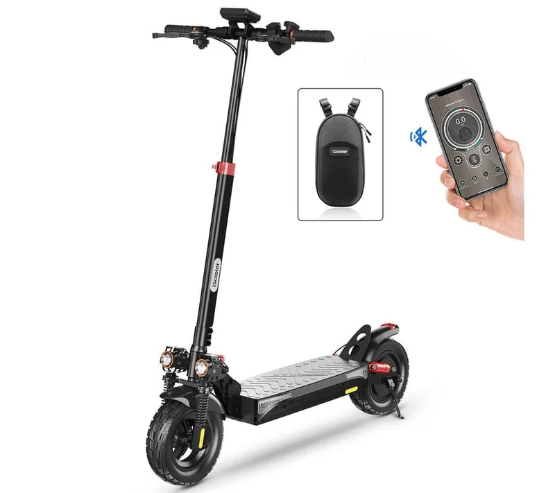 Cybercart IX4 Electric Scooter, 800W Motor, 48V 15Ah Battery, 10 Inch Tires, 45km/h Max Speed, 45km Range, Front & Rear Disc Brakes, Front & Rear Dual Suspension