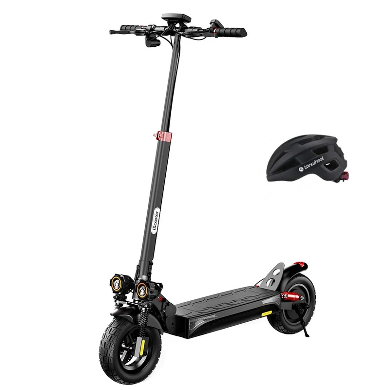 Cybercart IX4 Electric Scooter, 800W Motor, 48V 15Ah Battery, 10 Inch Tires, 45km/h Max Speed, 45km Range, Front & Rear Disc Brakes, Front & Rear Dual Suspension