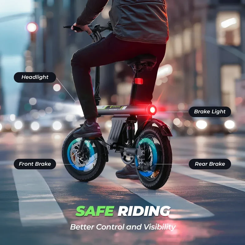 U1 Commuter Electric Bike 250W Foldable, CE Certified E-Bike