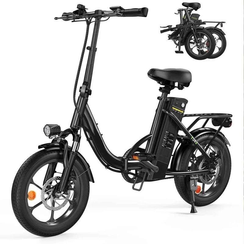 U4 Electric Commuter Bike, Peak 500 W, 88 km Range Foldable E-Bike