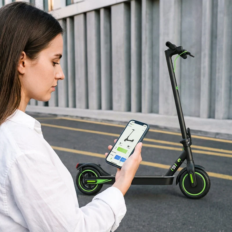 S9 Electric Scooter, 350W Motor, 36V 5,2Ah Battery, 8,5 Inch Tires, 30km/h Max Speed, 30km Range, Rear Disc Brakes