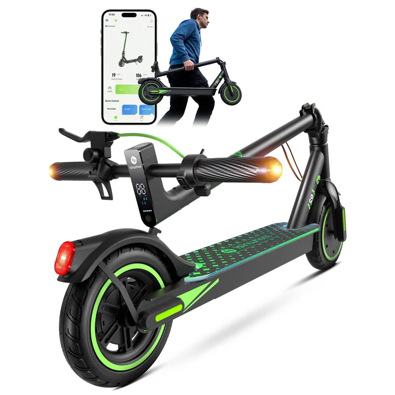 S9 Electric Scooter, 350W Motor, 36V 5,2Ah Battery, 8,5 Inch Tires, 30km/h Max Speed, 30km Range, Rear Disc Brakes