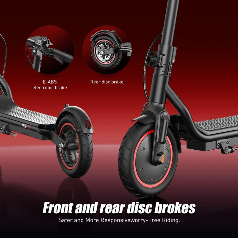 W5 Electric Scooter, 350W Motor, 36V 7,8Ah Battery, 8,5 Inch Tires, 30km/h Max Speed, 34km Range, Rear Hub Brakes