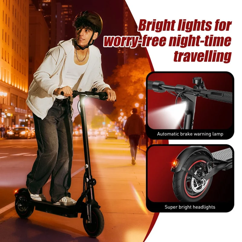 W5 Electric Scooter, 350W Motor, 36V 7,8Ah Battery, 8,5 Inch Tires, 30km/h Max Speed, 34km Range, Rear Hub Brakes