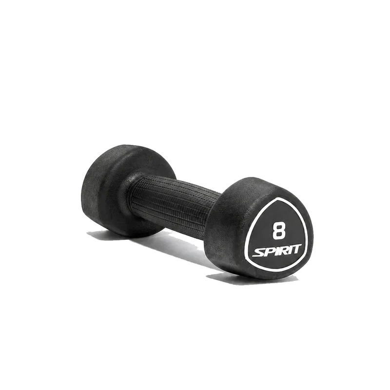 Spirit Fitness Tri-Studio Rubber Kurzhantel