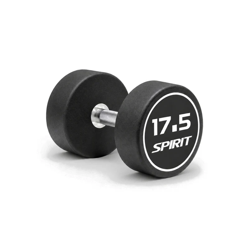 Spirit Fitness Round Rubber Kurzhantel