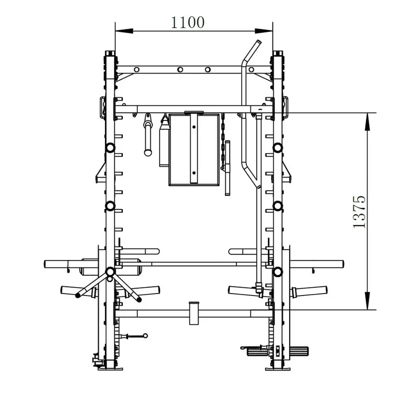 Primal Personal Series Multi Rack System inkl. 2x 90kg Gewichtsblock