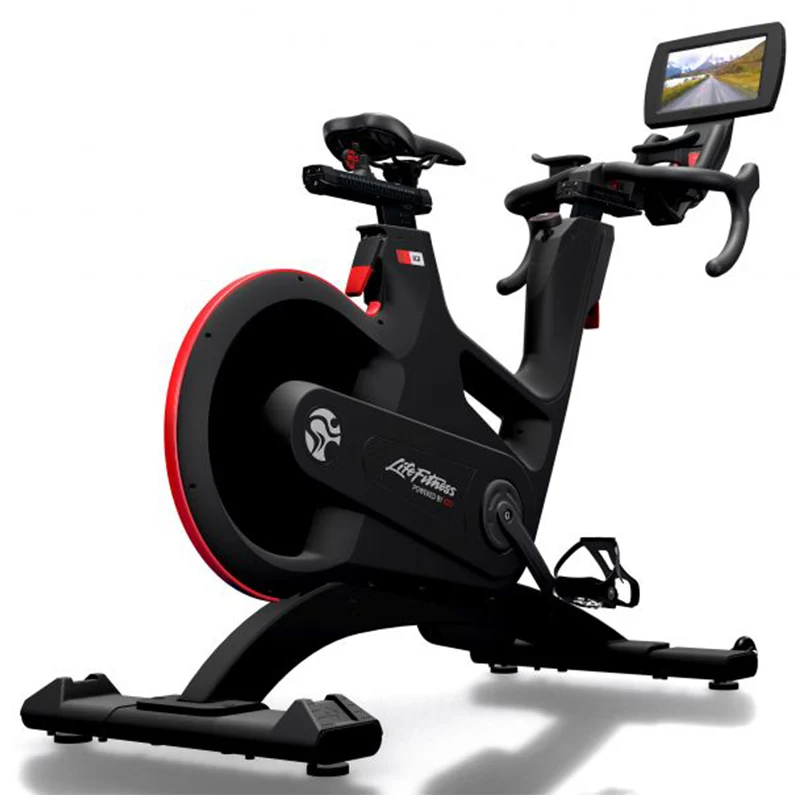 Life Fitness Indoor Cycle IC8 mit MyRide VX Personal Konsole