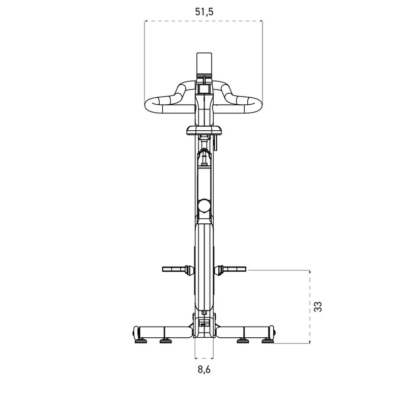 NOHRD Bike V.2 Esche Fahrradergometer