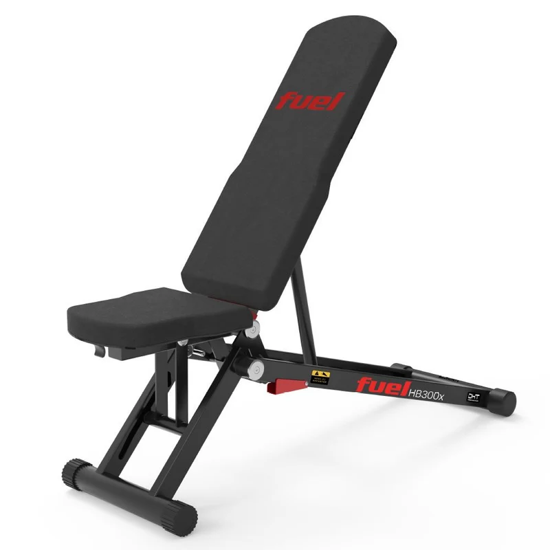 FUEL Fitness HR400 Power Set: Halfcage + Hantelbank + Hantelstange + Hantelscheiben