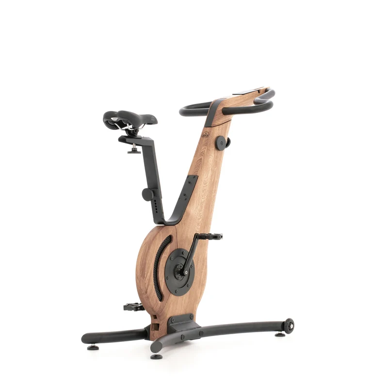 NOHRD Bike V.2 Eiche Vintage Fahrradergometer