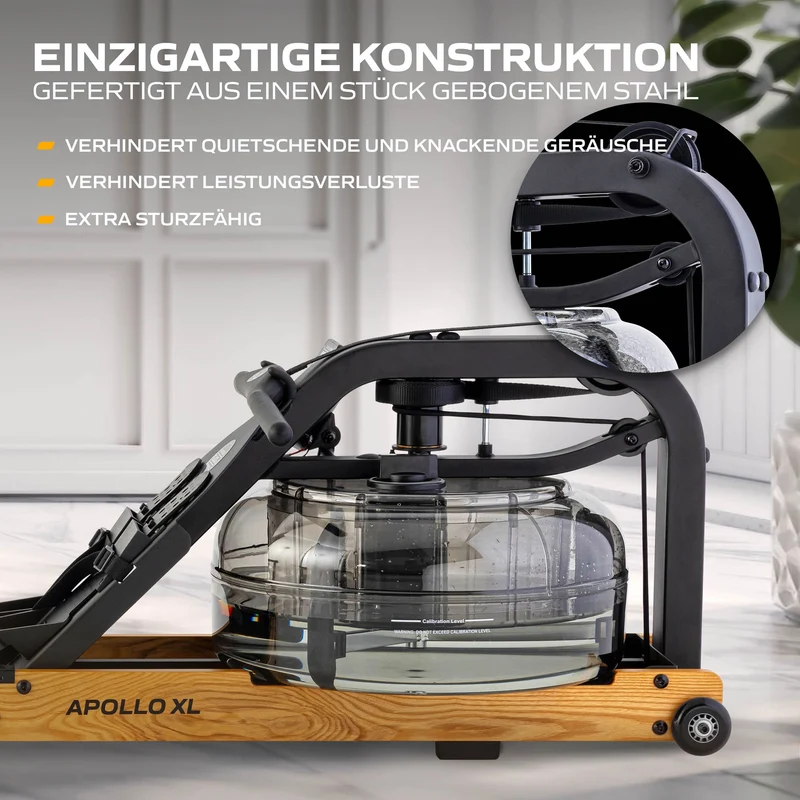 Fluid Rower Rudergerät Apollo XL Buche