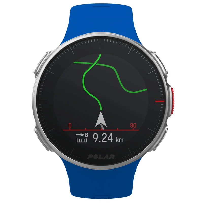 Polar Multifunktionsuhr Vantage V Blau M/L